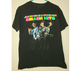 Authentic Hendrix Jimi Hendrix Experience Smash Hits T-Shirt Men's Medium (VA1)